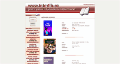 Desktop Screenshot of interlib.ro